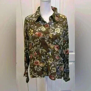 Vintage Bedford Fair brand size medium blouse